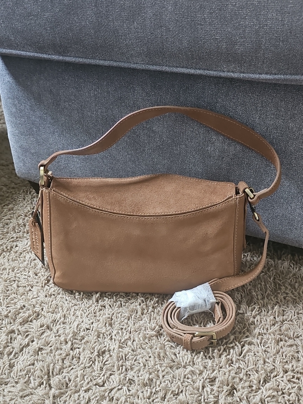 Tan Women’s Shoulder Bag - Classic Everyday Crossbody